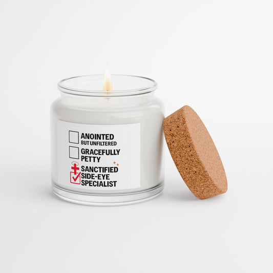 Sanctified Side-Eye Specialist Relax, Sip & Unwind Funny Christian Gift Set - ClaimedbyGodDesigns