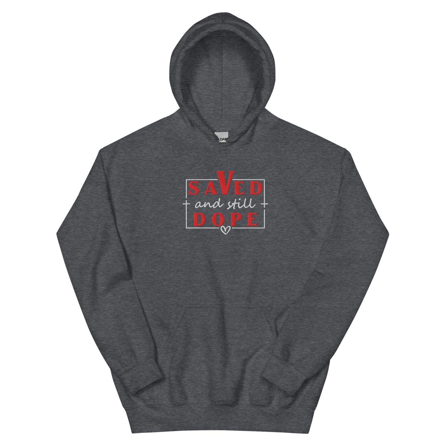 Save and Still Dope Unisex Christian Embroidered Hooded Sweatshirt - ClaimedbyGodDesigns