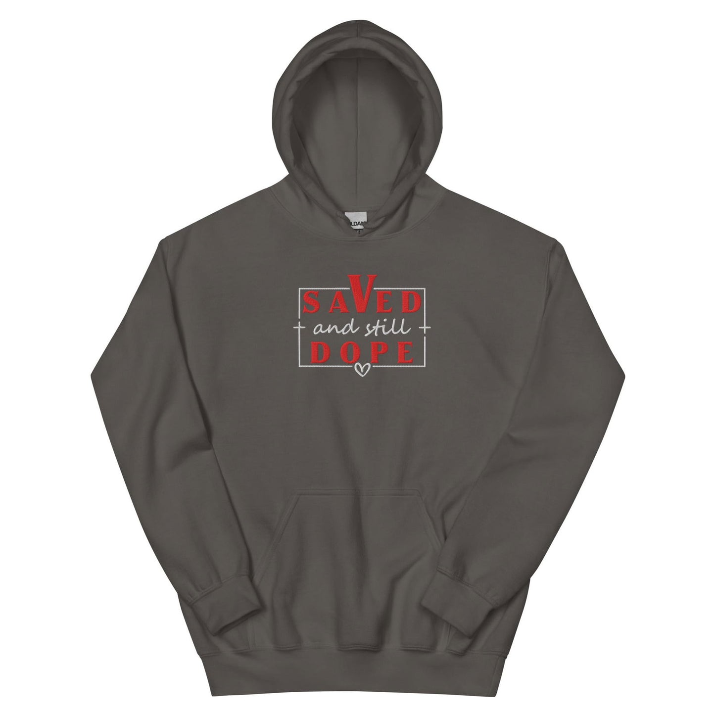 Save and Still Dope Unisex Christian Embroidered Hooded Sweatshirt - ClaimedbyGodDesigns