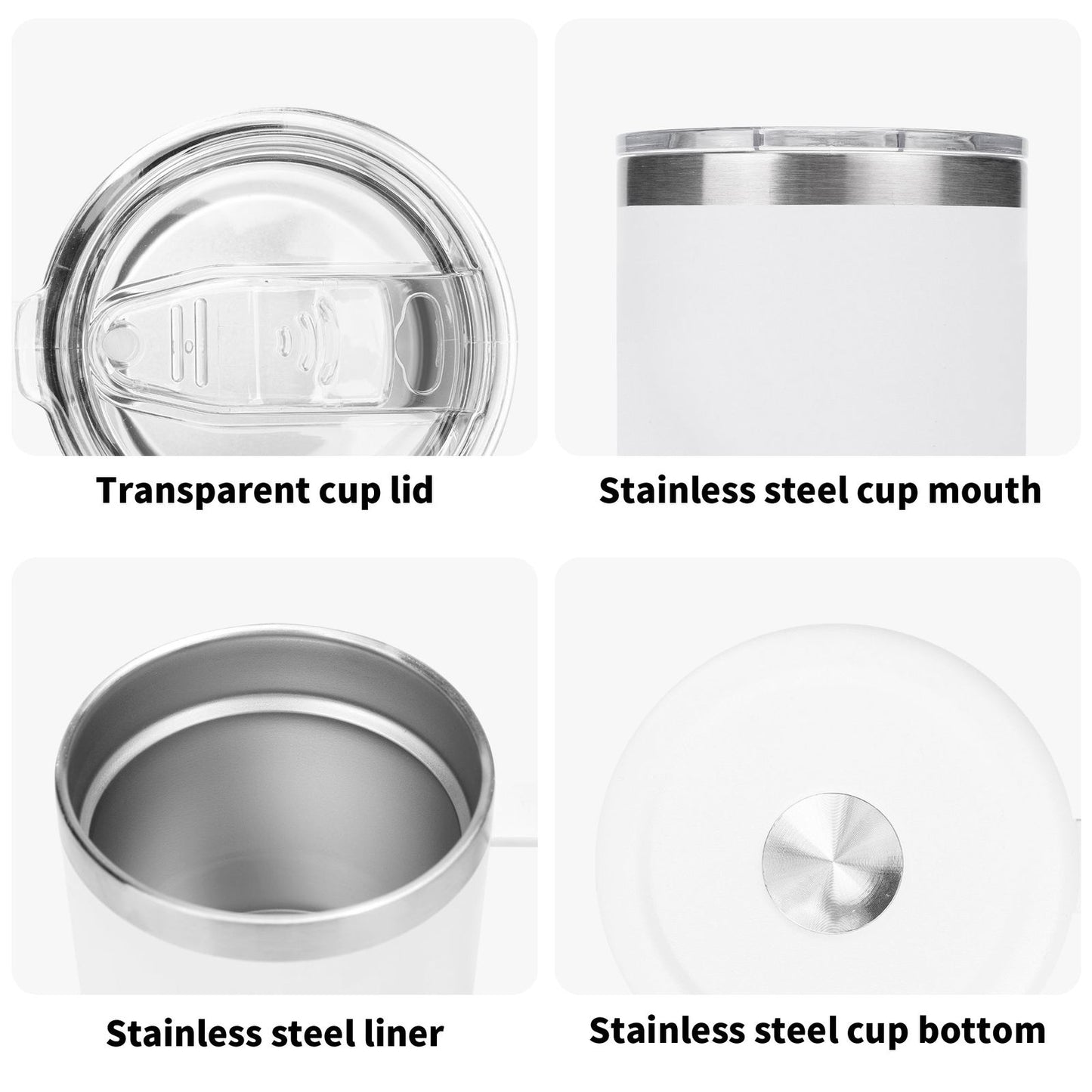 Saved And Dope Christian 14oz Stainless Steel Coffee Mug Coffee Cup with Lid and Handle - ClaimedbyGodDesigns