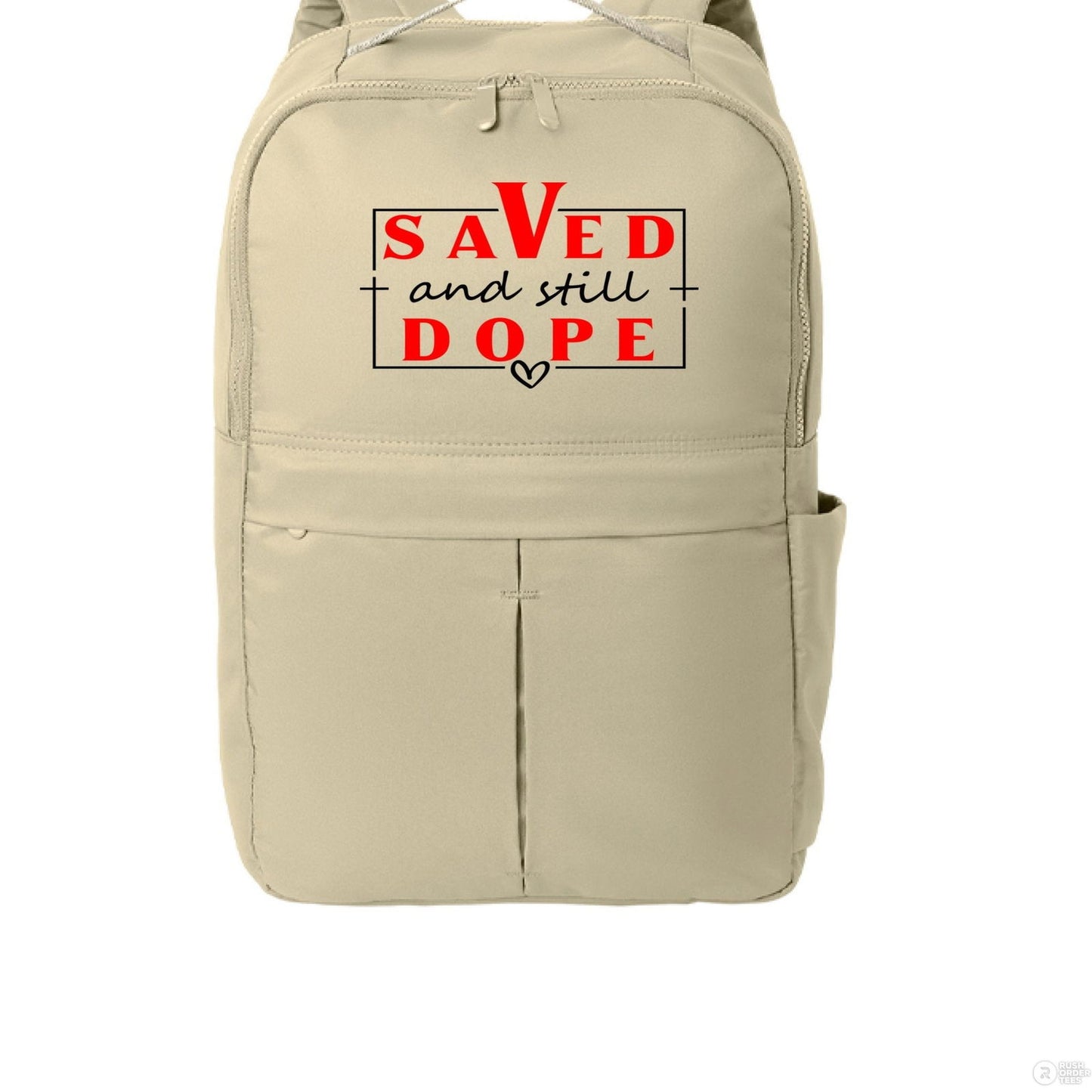 Saved And Still Dope 2 Christian Backpack - ClaimedbyGodDesigns