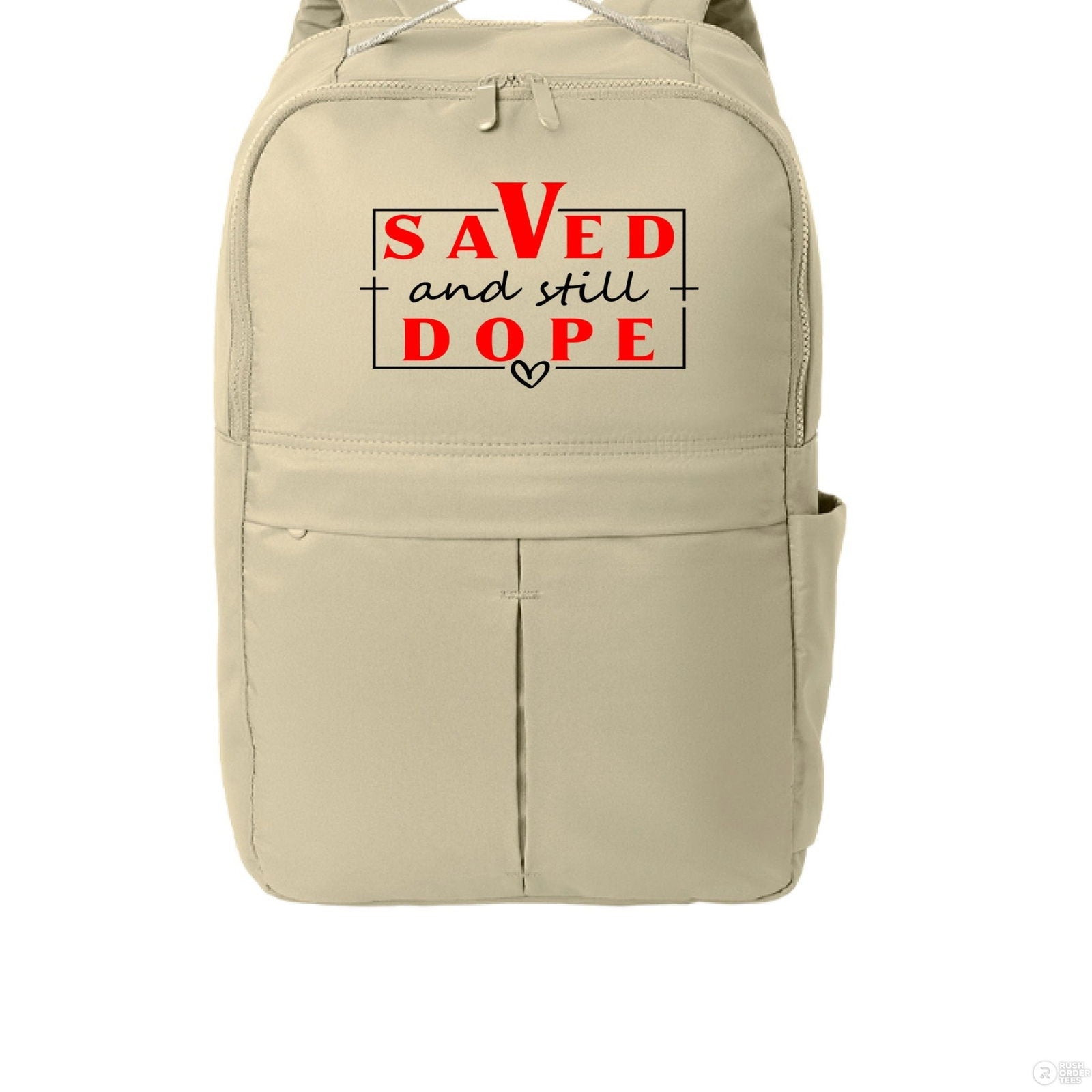 Saved And Still Dope 2 Christian Backpack - ClaimedbyGodDesigns