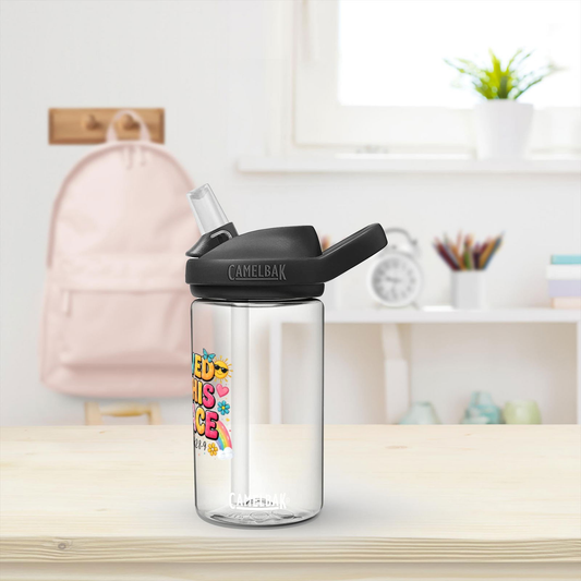 Saved By His Grace Christian Kids Water Bottle - ClaimedbyGodDesigns
