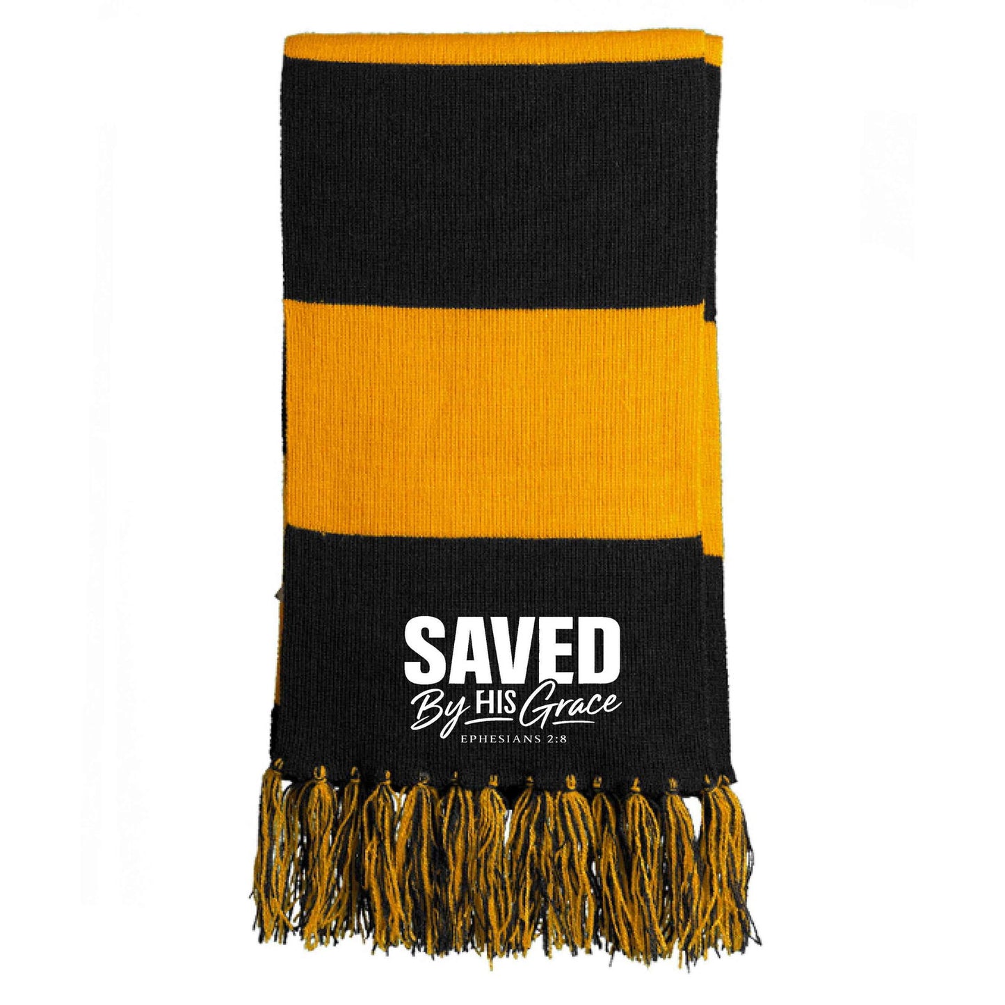 Saved By His Grace Christian Scarf - ClaimedbyGodDesigns