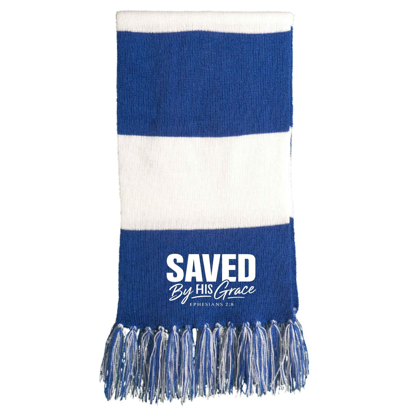 Saved By His Grace Christian Scarf - ClaimedbyGodDesigns