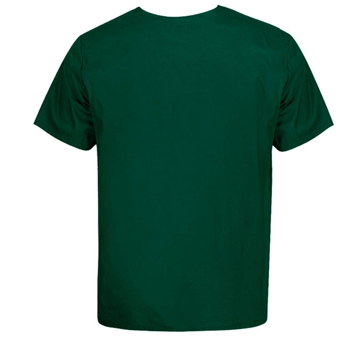 Saved To Serve Unisex Christian 1-Pocket Tuckable V-Neck Medical Scrub Top - ClaimedbyGodDesigns