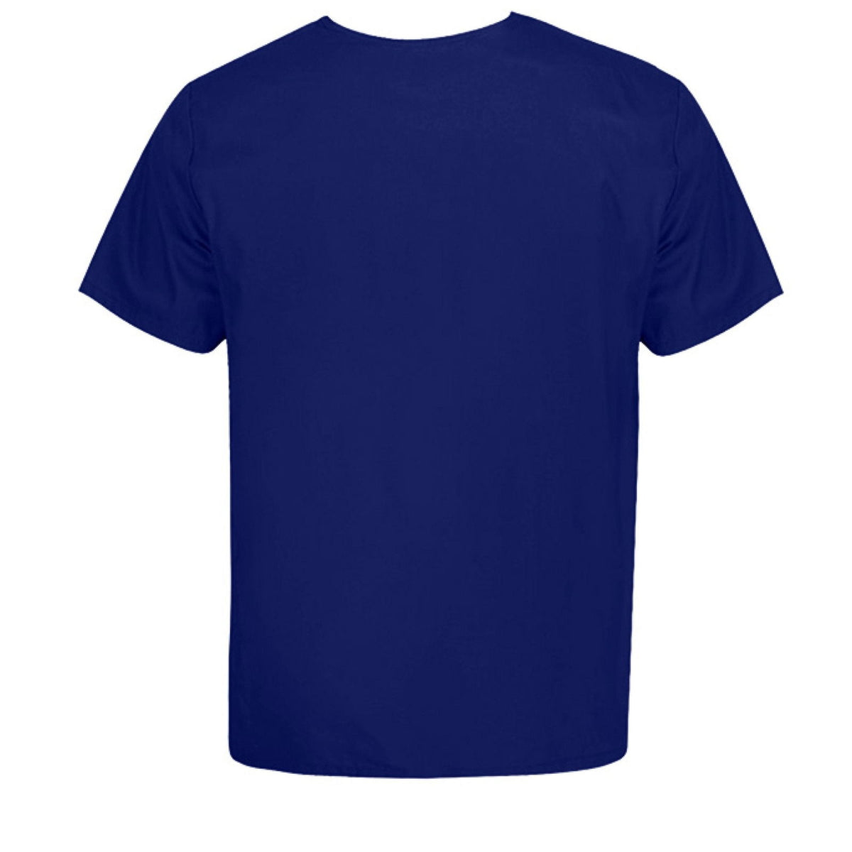 Saved To Serve Unisex Christian 1-Pocket Tuckable V-Neck Medical Scrub Top - ClaimedbyGodDesigns