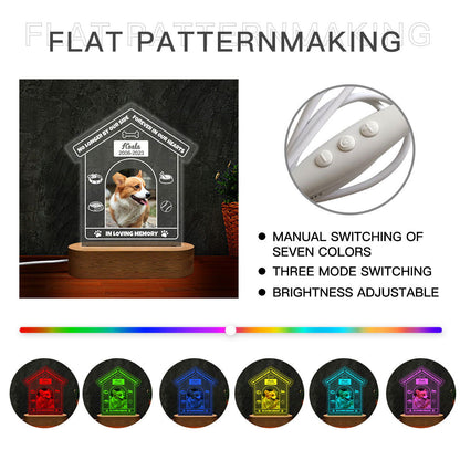 Says Acrylic Home Christian Night Light - ClaimedbyGodDesigns