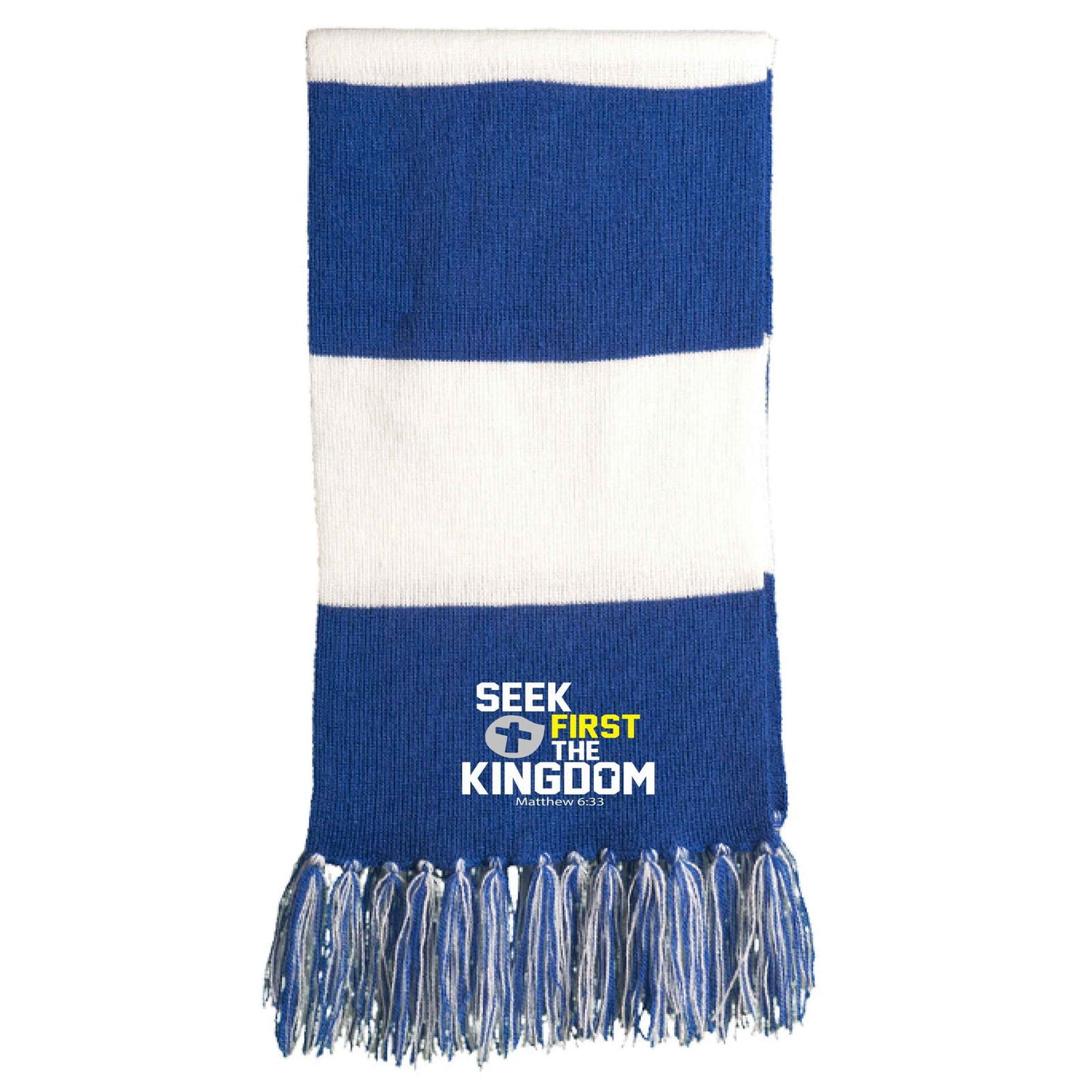 Seek First The Kingdom Christian Scarf - ClaimedbyGodDesigns