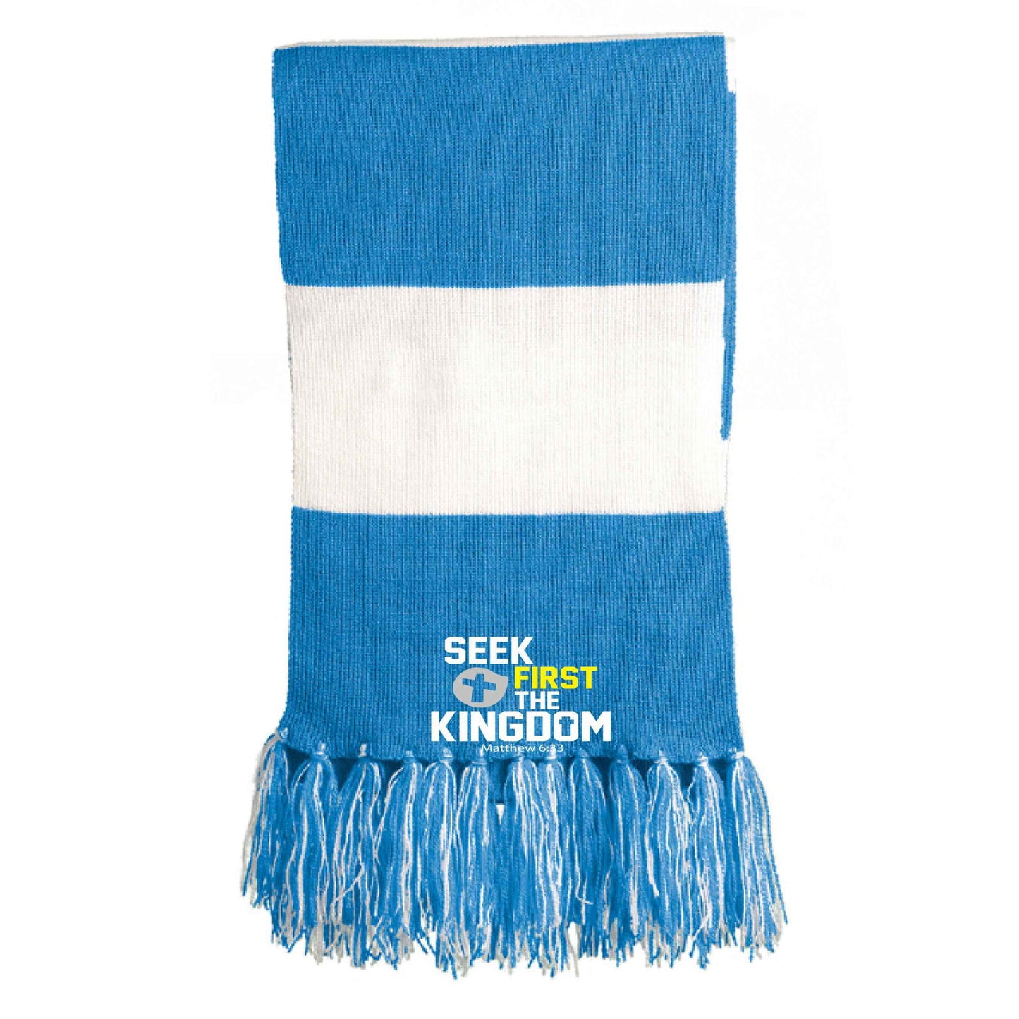 Seek First The Kingdom Christian Scarf - ClaimedbyGodDesigns