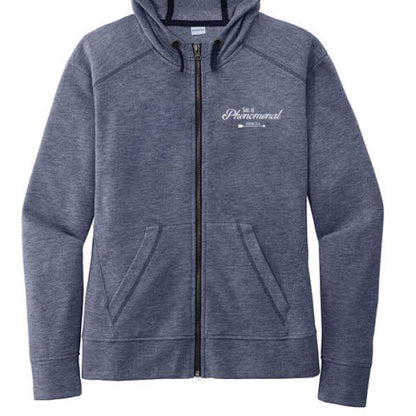 She Is Phenomenal Women's Christian Full-Zip Hooded Jacket - ClaimedbyGodDesigns