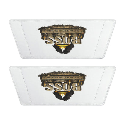 Slides — "BOSS" Logo Removable-Strap Men's Christian Sandals - ClaimedbyGodDesigns