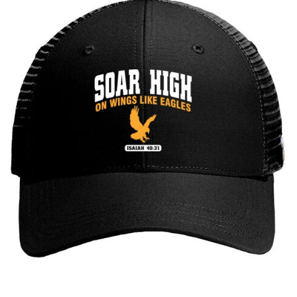 Soar High Adult Christian Hat - ClaimedbyGodDesigns