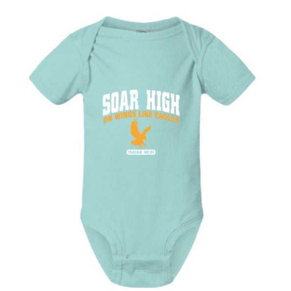 Soar High Baby Christian Jumpsuit - ClaimedbyGodDesigns