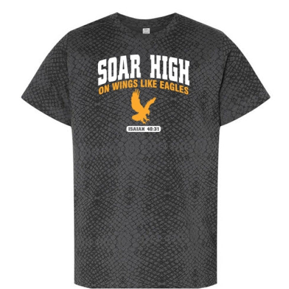 Soar High Youth Christian Jersey T-shirt - ClaimedbyGodDesigns