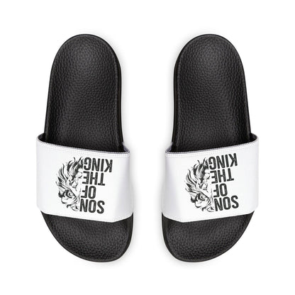 Son of the King Men's Christian Slide Sandals - ClaimedbyGodDesigns
