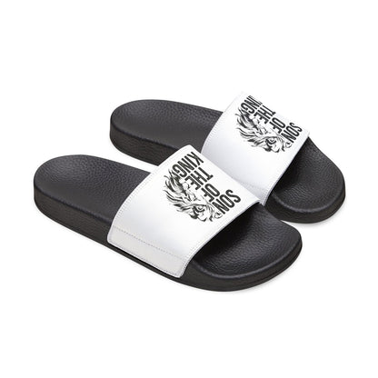 Son of the King Men's Christian Slide Sandals - ClaimedbyGodDesigns