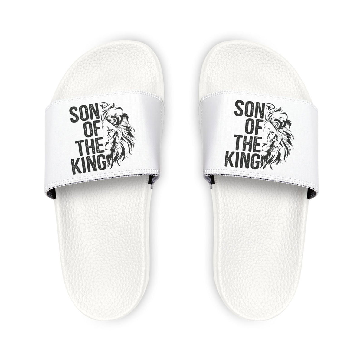 Son of the King Men's Christian Slide Sandals - ClaimedbyGodDesigns