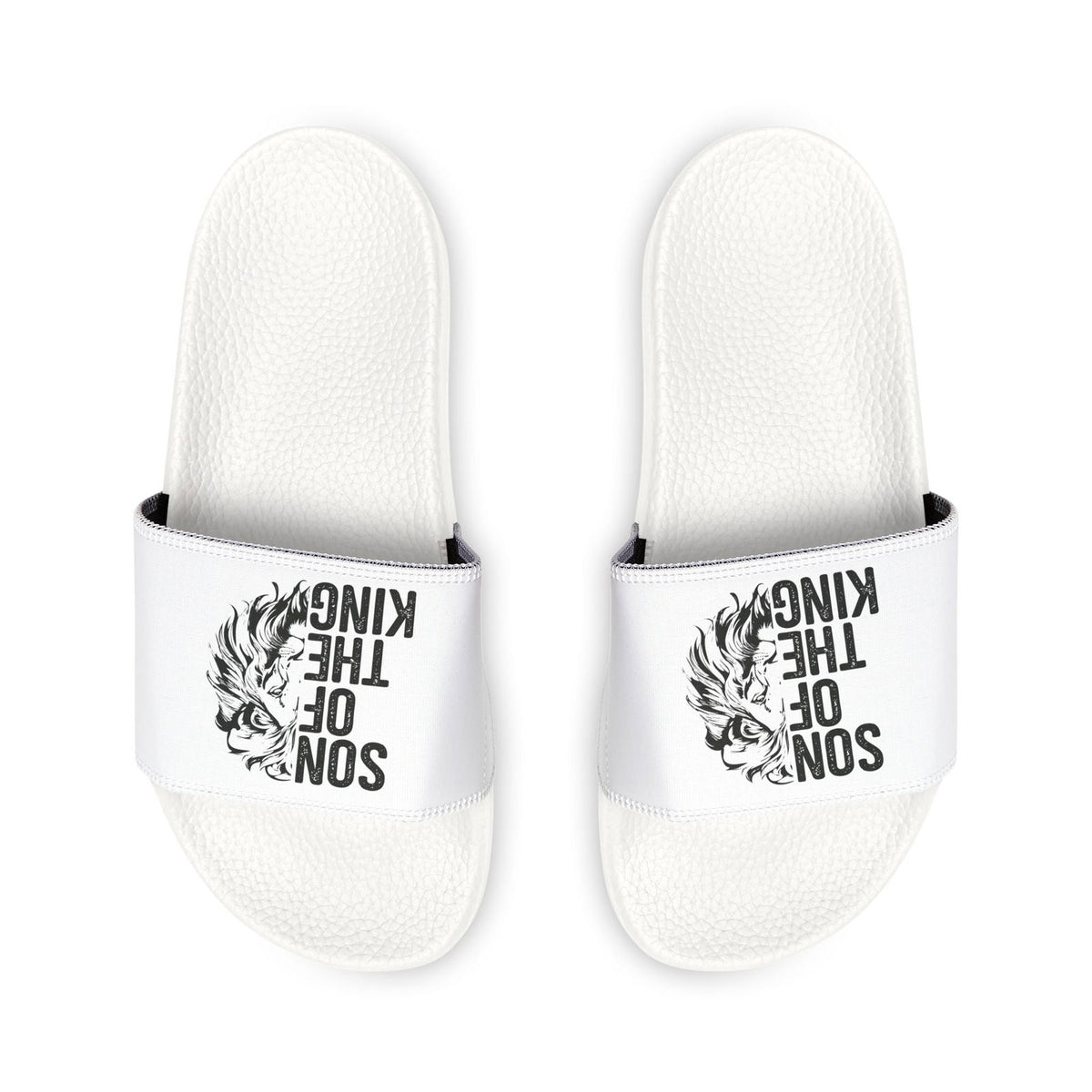 Son of the King Men's Christian Slide Sandals - ClaimedbyGodDesigns