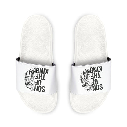 Son of the King Men's Christian Slide Sandals - ClaimedbyGodDesigns