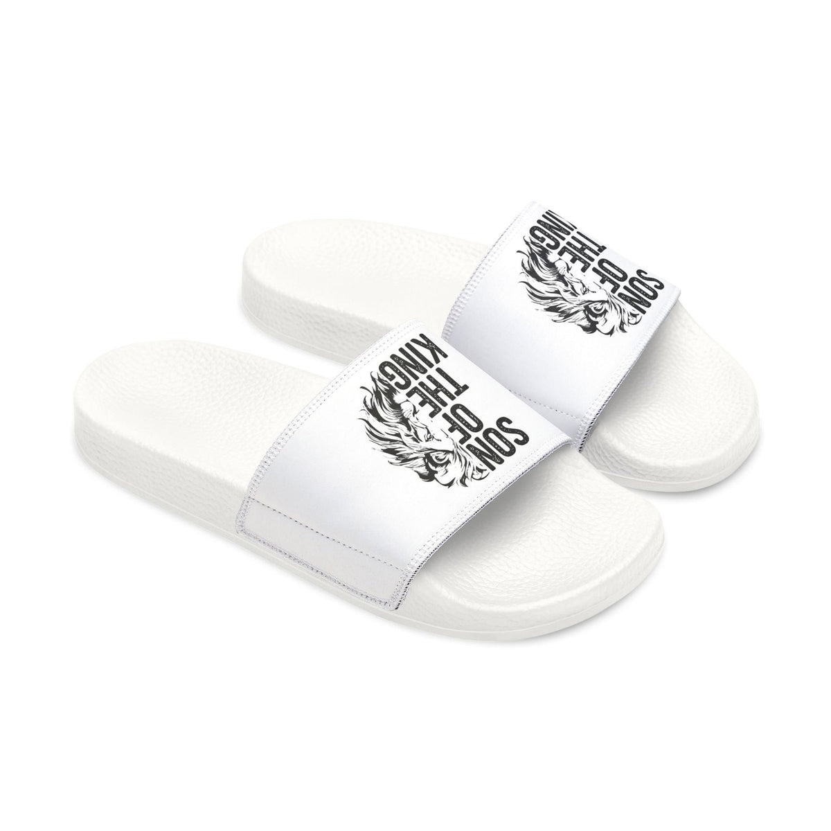 Son of the King Men's Christian Slide Sandals - ClaimedbyGodDesigns