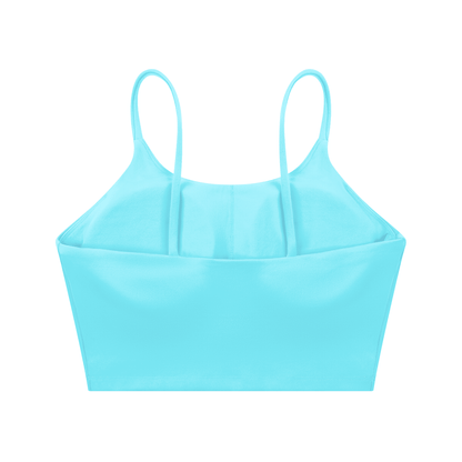 Jesus Did It Women's Christian Spaghetti Strap Yoga Sports Bra - ClaimedbyGodDesigns