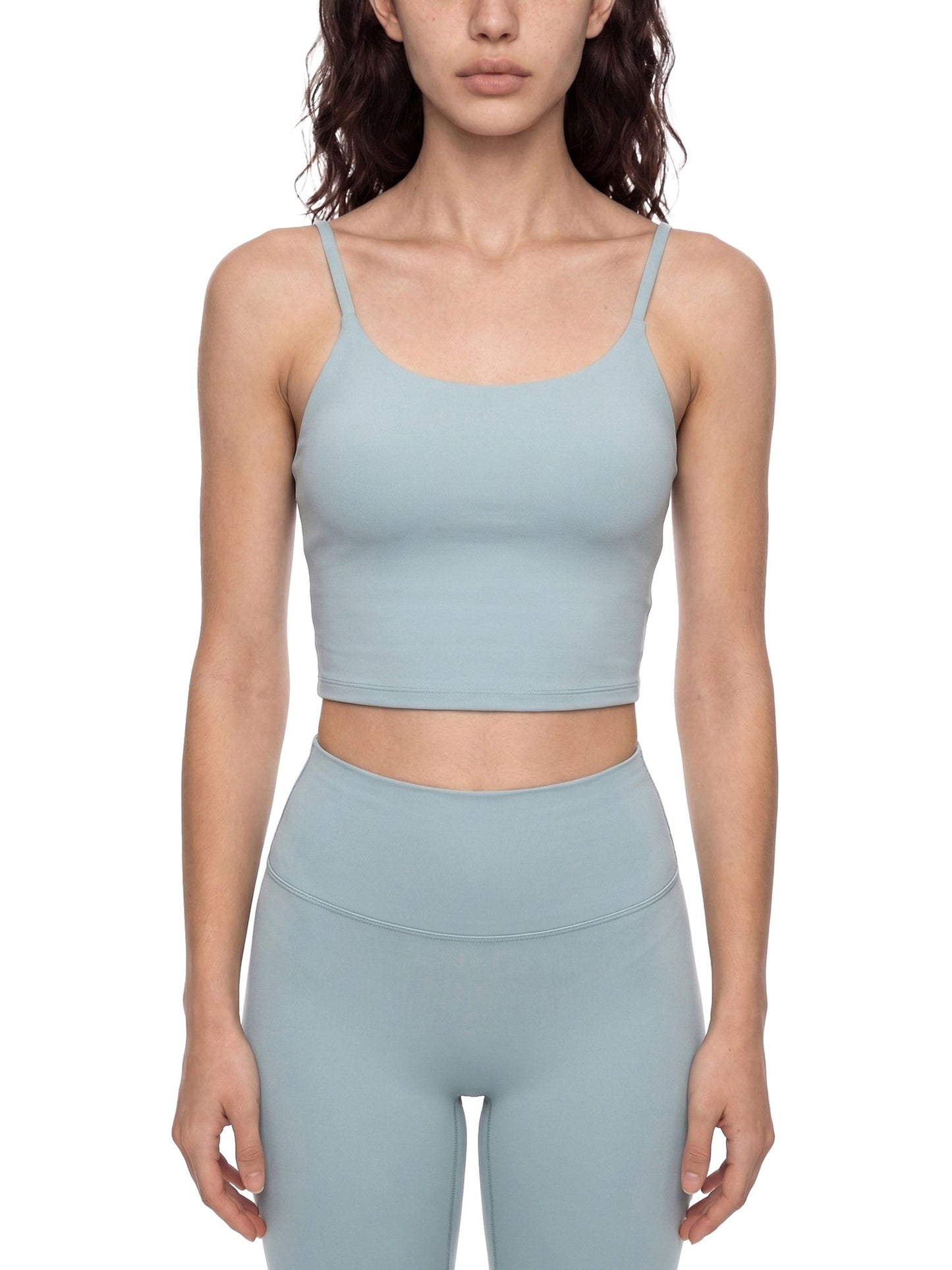 Jesus Did It Women's Christian Spaghetti Strap Yoga Sports Bra - ClaimedbyGodDesigns