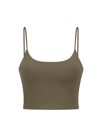 Prayer Warrior Women's Christian Spaghetti Strap Yoga Sports Bra - ClaimedbyGodDesigns