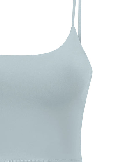 Prayer Warrior Women's Christian Spaghetti Strap Yoga Sports Bra - ClaimedbyGodDesigns