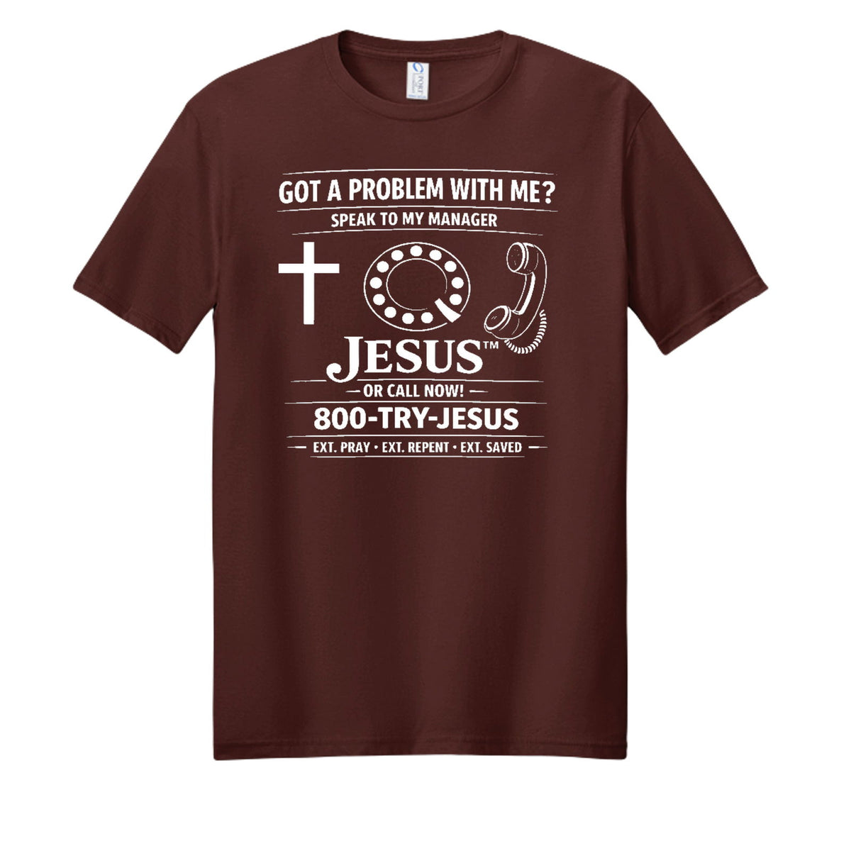 Speak To My Manager Jesus Unisex Christian T-shirt - ClaimedbyGodDesigns