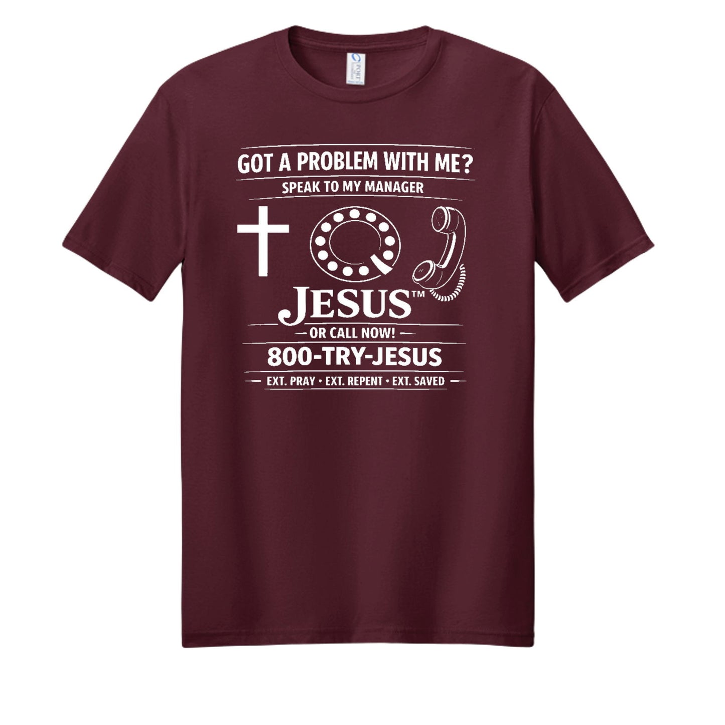 Speak To My Manager Jesus Unisex Christian T-shirt - ClaimedbyGodDesigns
