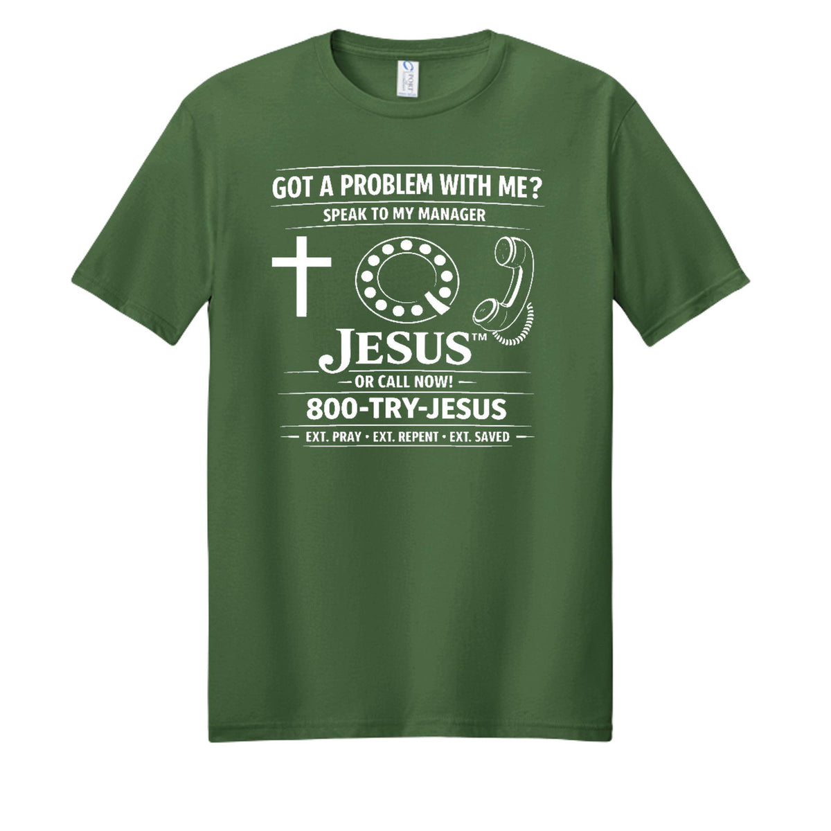 Speak To My Manager Jesus Unisex Christian T-shirt - ClaimedbyGodDesigns
