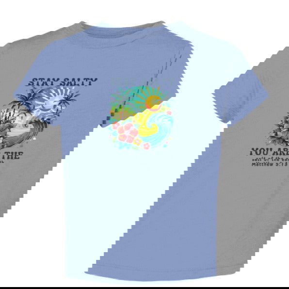 Stay Salty Baby Christian T-shirt - ClaimedbyGodDesigns