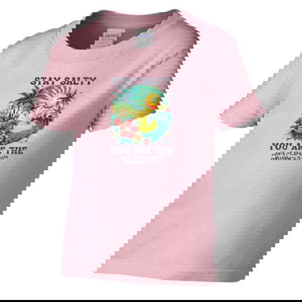 Stay Salty Toddler Christian T-shirt - ClaimedbyGodDesigns