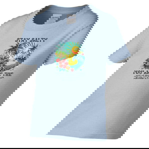 Stay Salty Toddler Christian T-shirt - ClaimedbyGodDesigns