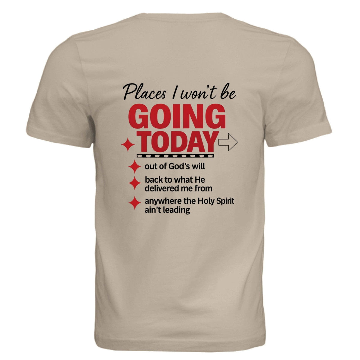 Staying in His Lane Today Faith Boundaries Funny Unisex Christian T-shirt - ClaimedbyGodDesigns