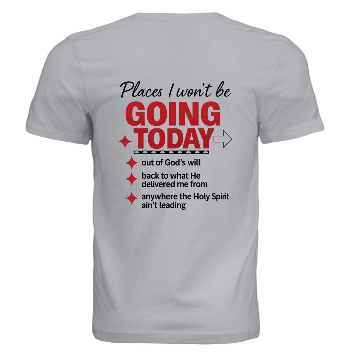 Staying in His Lane Today Faith Boundaries Funny Unisex Christian T-shirt - ClaimedbyGodDesigns