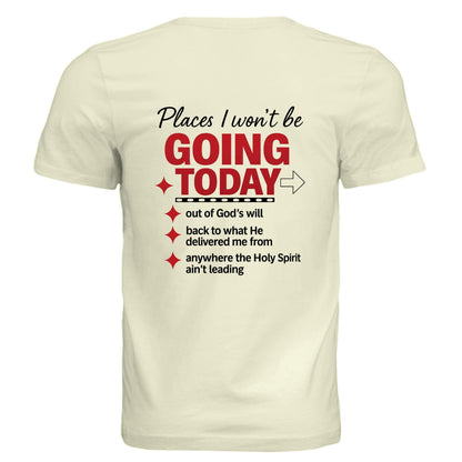 Staying in His Lane Today Faith Boundaries Funny Unisex Christian T-shirt - ClaimedbyGodDesigns