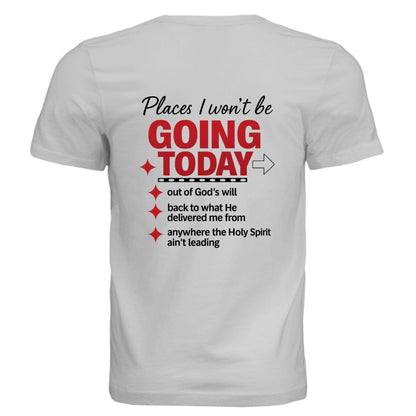 Staying in His Lane Today Faith Boundaries Funny Unisex Christian T-shirt - ClaimedbyGodDesigns