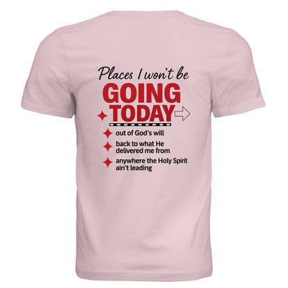 Staying in His Lane Today Faith Boundaries Funny Unisex Christian T-shirt - ClaimedbyGodDesigns