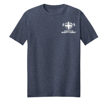 Tap My Shoulder For Prayer Unisex Christian T-shirt - ClaimedbyGodDesigns