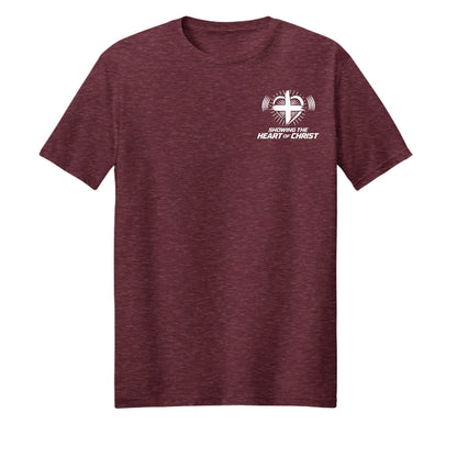 Tap My Shoulder For Prayer Unisex Christian T-shirt - ClaimedbyGodDesigns