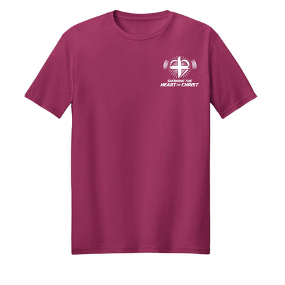 Tap My Shoulder For Prayer Unisex Christian T-shirt - ClaimedbyGodDesigns