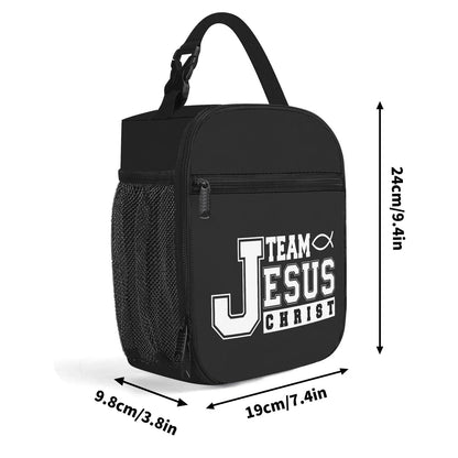 Team Him Insulated Christian Lunch Box for Kids - ClaimedbyGodDesigns