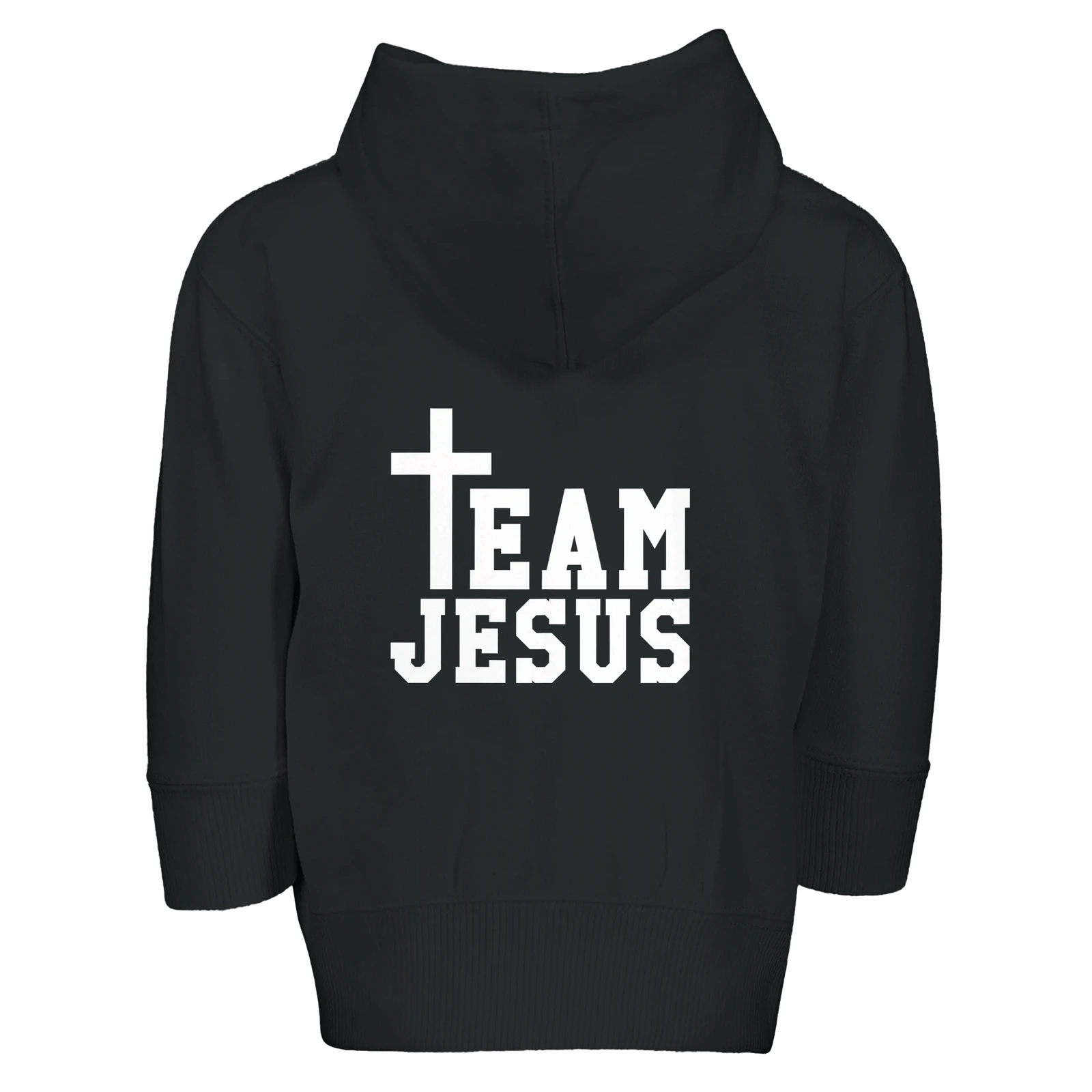 Team Him Christian Toddler Zip Fleece Hooded Sweatshirt - ClaimedbyGodDesigns
