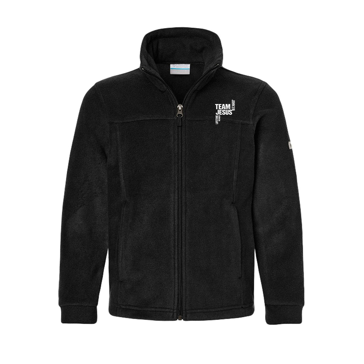 Team Jesus Lifetime Member Premium Youth Christian Full-Zip Fleece Jacket - ClaimedbyGodDesigns