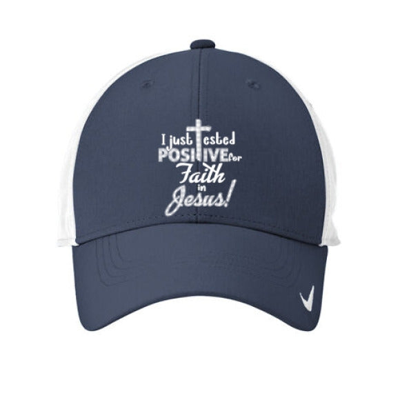 Tested positive for faith Adult Christian Hat - ClaimedbyGodDesigns