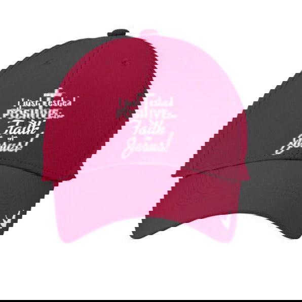 Tested positive for faith Adult Christian Hat - ClaimedbyGodDesigns