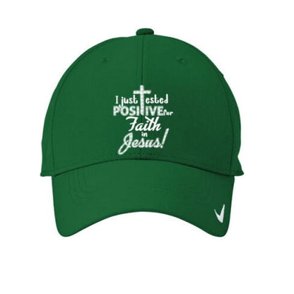 Tested positive for faith Adult Christian Hat - ClaimedbyGodDesigns