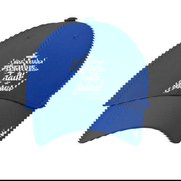 Tested positive for faith Adult Christian Hat - ClaimedbyGodDesigns